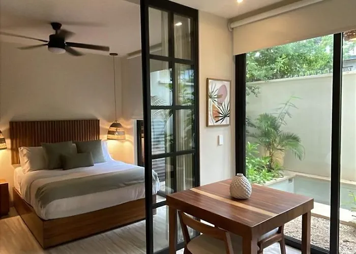 15 Min Walking Near Of Beach, Private Pool, 1 Bed, 1 Sofacama, 1 Inflatable Tulum